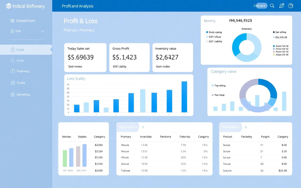 Pharmacy Profit & Loss Dashboard