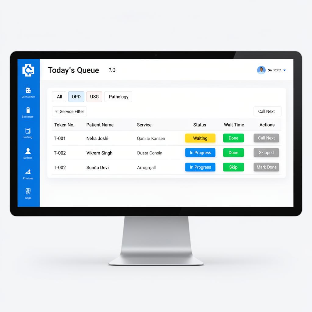 Queue Management Dashboard